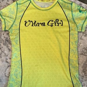Rare INKnBURN Ultra Girl Running Shirt in EUC
